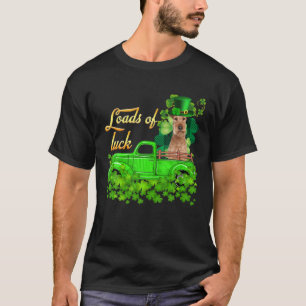 Loads Of Luck Truck Irish Terrier St Patrick's Day T-Shirt