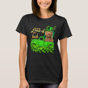 Loads Of Luck Truck Labradoodle St Patrick S Day T-Shirt