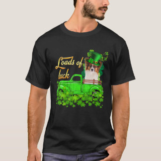Loads Of Luck Truck Papillon St Patrick's Day T-Shirt
