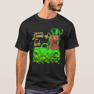 Loads Of Luck Truck Poodle St Patrick S Day T-Shirt