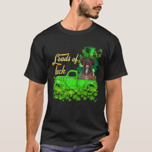 Loads Of Luck Truck Schnoodle St Patrick's Day T-Shirt