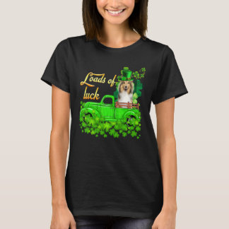 Loads Of Luck Truck Shetland Sheepdog St Patrick S T-Shirt