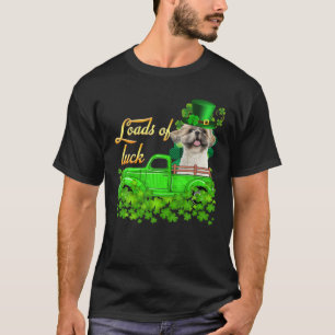 Loads Of Luck Truck Shih Tzu St Patrick's Day T-Shirt