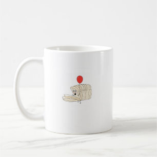 Loaf of bread, sliced bread themed coffee mug