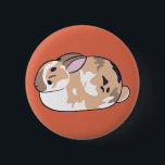 Loafing Paddy Pin<br><div class="desc">A cute little badge of a loafing bunny</div>