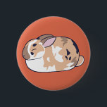 Loafing Paddy Pin<br><div class="desc">A cute little badge of a loafing bunny</div>
