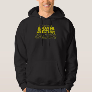 Loan Assistant Space Backside Design Hoodie