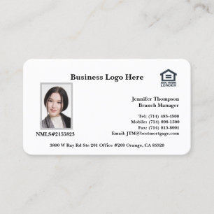Loan Officer Business Card
