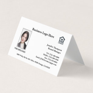 Loan Officer Business Card
