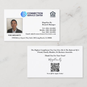 Loan Officer Business Card