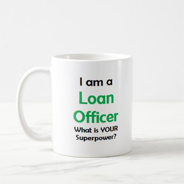 loan officer coffee mug (Left)