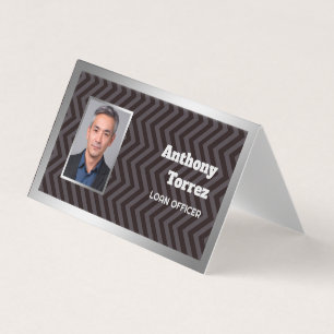 Loan Officer Custom Photo Business Card