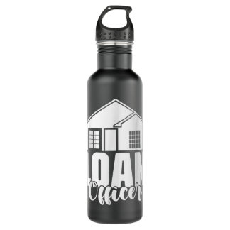 Loan Officer Mortgage Underwriting Loan Processor 710 Ml Water Bottle