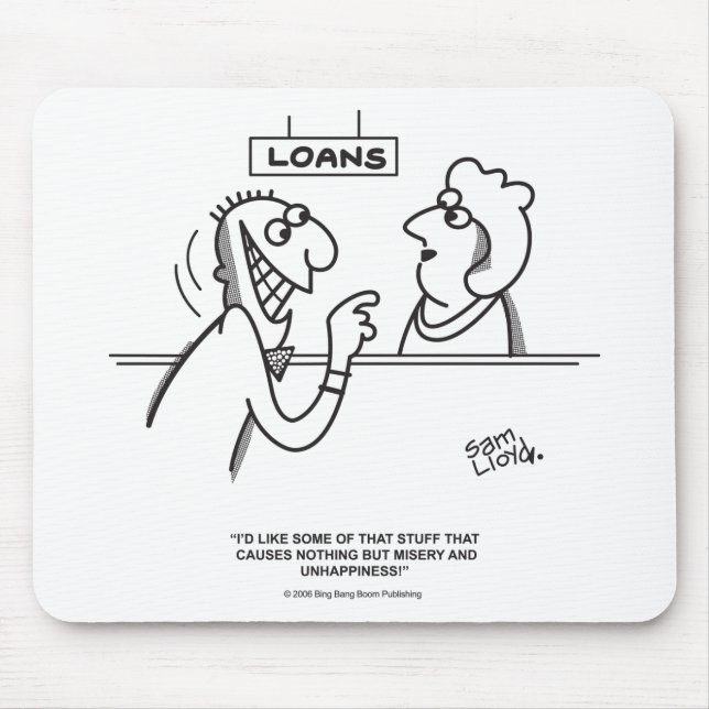 Loans Mouse Mat (Front)