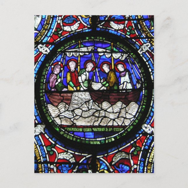 Loaves and Fishes Miracle Postcard (Front)