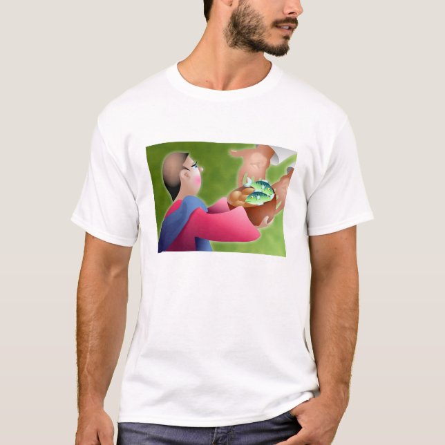 Loaves and Fishes T-Shirt (Front)