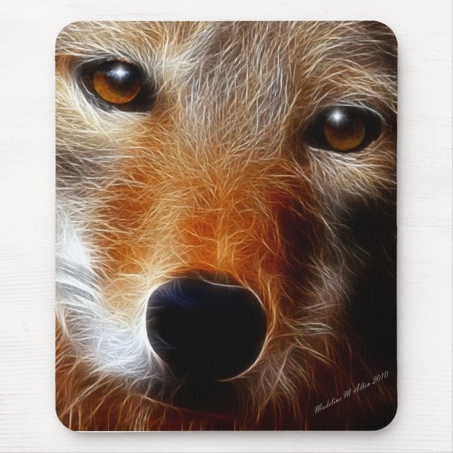 Lobo Mouse Mat (Front)