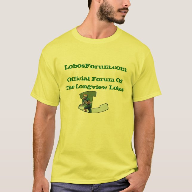 LobosForum.com, Official Forum Of The Lo... T-Shirt (Front)