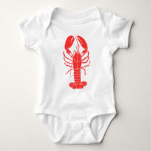 LOBSTER!!! baby's one piece
