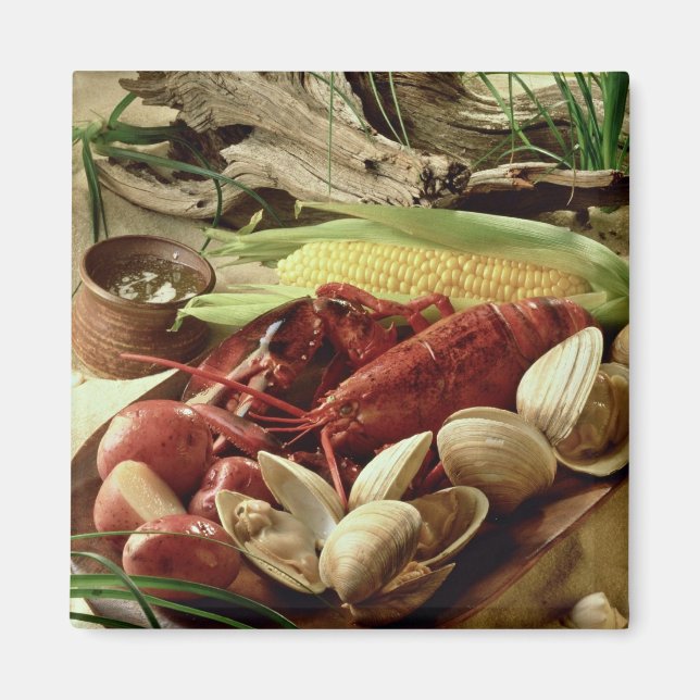 Lobster bake magnet (Front)