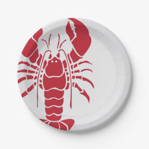 Lobster Bake Paper Plate