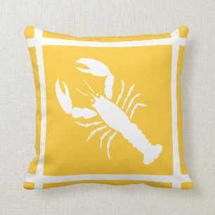 Lobster   Beach House Cushion