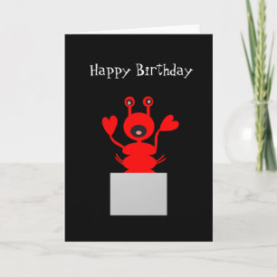 Lobster Birthday Card! Stay Out of Hot Water Card