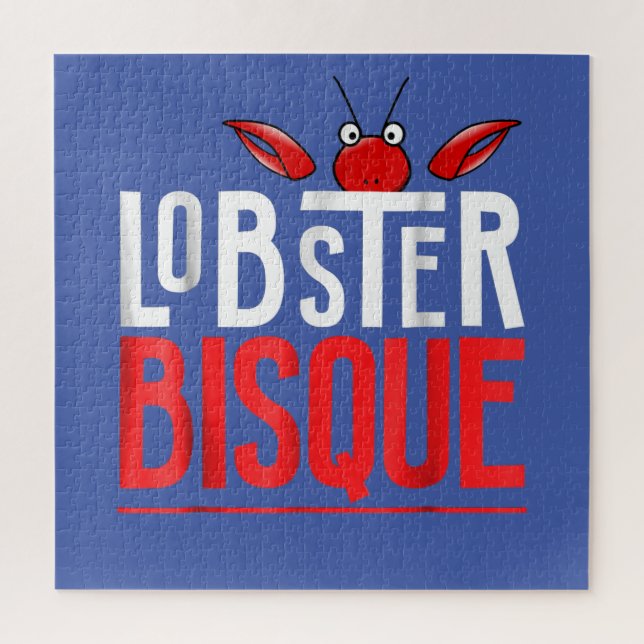 Lobster Bisque  Seafood Lovers Gift Jigsaw Puzzle (Vertical)