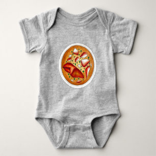 Lobster Bisque Soup Seafood Food Cooking Cuisine Baby Bodysuit