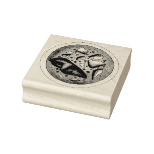 Lobster Bisque Soup Seafood Food Cooking Cuisine Rubber Stamp