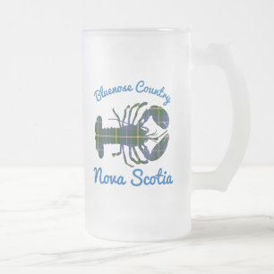 lobster Bluenose Country Nova Scotia beer mug