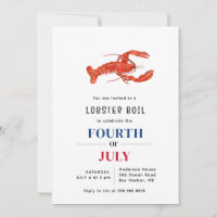 Lobster Boil 4th of July party 