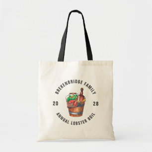 Lobster Boil Annual Family Reunion Summer Party Tote Bag