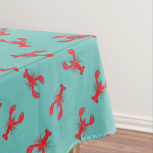Lobster Boil Birthday Party Cute Kids Tablecloth