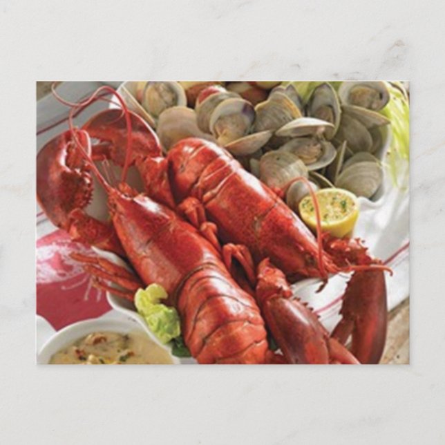 LOBSTER BOIL POSTCARD (FOR ANY REASON) (Front)