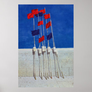 Lobster Buoys 1990s Poster