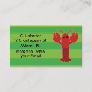 Lobster Business Cards