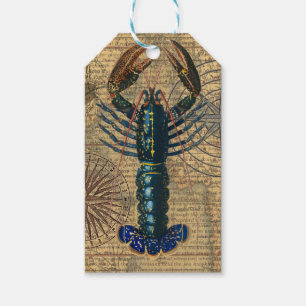 Lobster Crawfish Shellfish Seafood Ocean Gift Tags