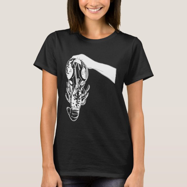 Lobster Crustacean  Seafood Lobster T-Shirt (Front)