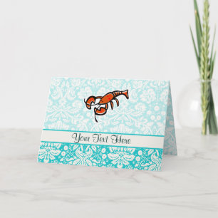 Lobster; Cute Card
