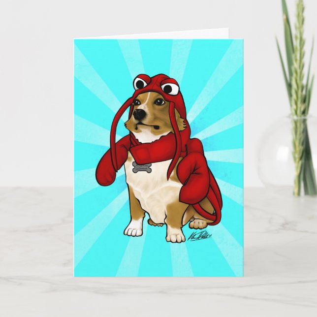 Lobster Dog Card (Front)
