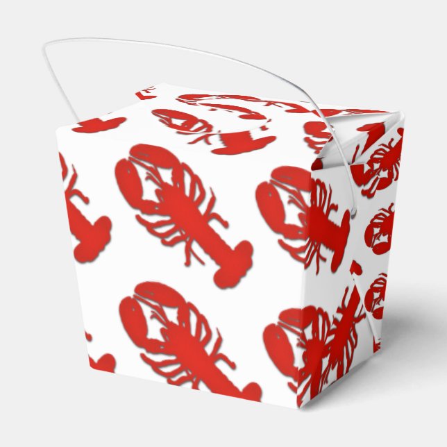 Lobster Favour Box (Back Side)