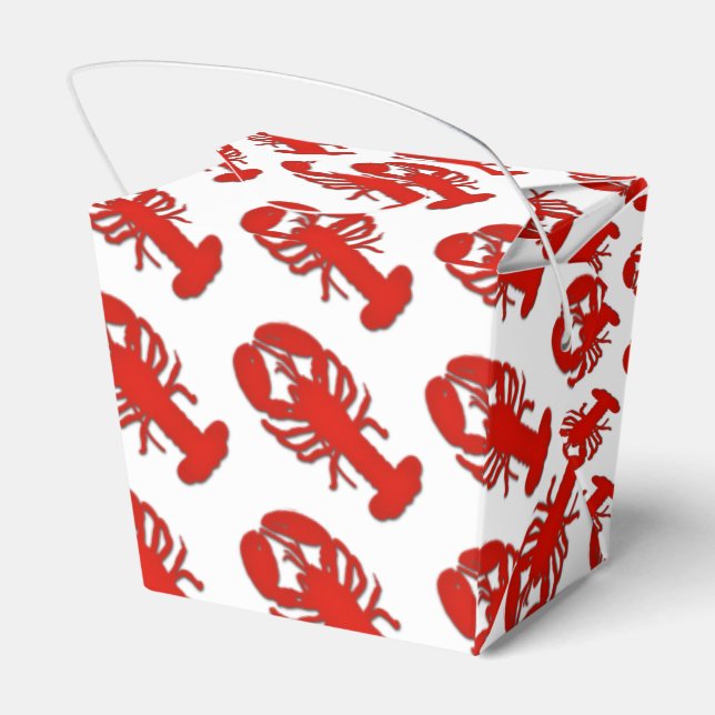 Lobster Favour Box (Back Side)