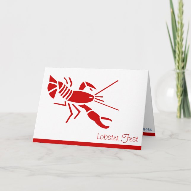 Lobster Fest Invitation (Front)