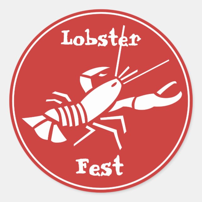 Lobster Fest Stickers (Front)