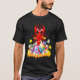 Lobster Fish Easter Egg Cute Lobster Easter Sunday T-Shirt