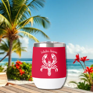 Lobster-Fisherman Core-Hawaiian-Cherry Red
