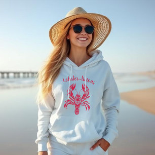 Lobster-Fisherman Core-Hawaiian-Tropical- Hoodie