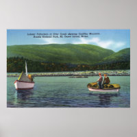 Lobster Fishermen on Otter Creek Hard at Work