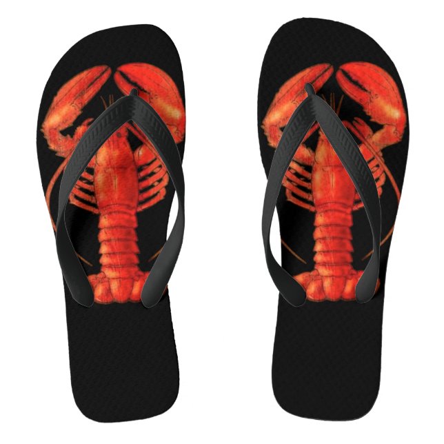 Lobster Flip Flops (Footbed)